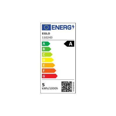 AMPOULE LED E27 D.60MM 4.9W 1055LM 3000K TRANSP