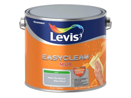 LEVIS EASYCLEAN MUR MAT 2.5L BLEU DOUX
