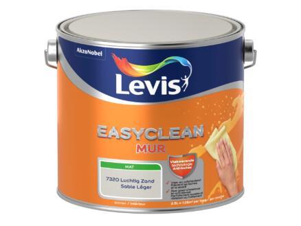 LEVIS EASYCLEAN MUR MAT 2.5L SABLE LEGER