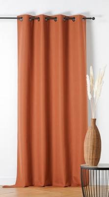 RIDEAU INDIANA 135X260CM ROUILLE
