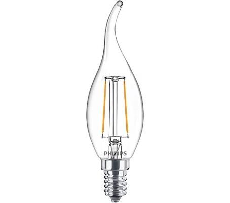 LED FILAMENT FLAMME BT 25W E14