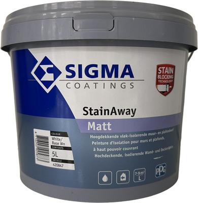 SIGMA STAINAWAY MAT BASE BLANC/WN BLANC 5L