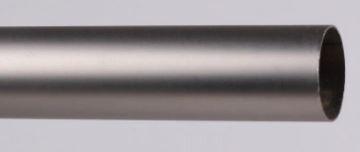 TUBE INITIALE ACIER 25MM CHROME MAT 2,40M