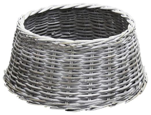 SUPPORT SAPIN NOEL ROTIN BLANC D60/H26CM