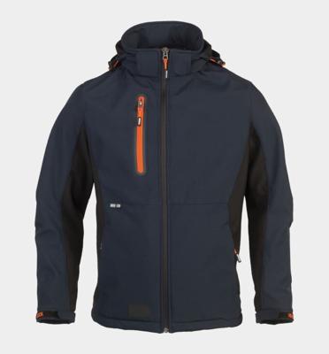 TRYSTAN SOFTSHELL VESTE BLEU/NOIR XS