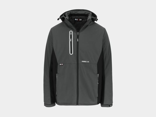 TARIS SOFTSHELL CHARBON/NOIR S