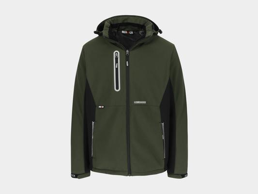 TARIS SOFTSHELL KAKI/NOIR 3XL