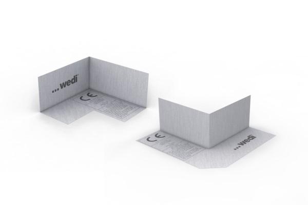 WEDI ANGLE D'ETANCHEITE RENTRANT FEUTRE DOUBLE FACE 120X120X60MM